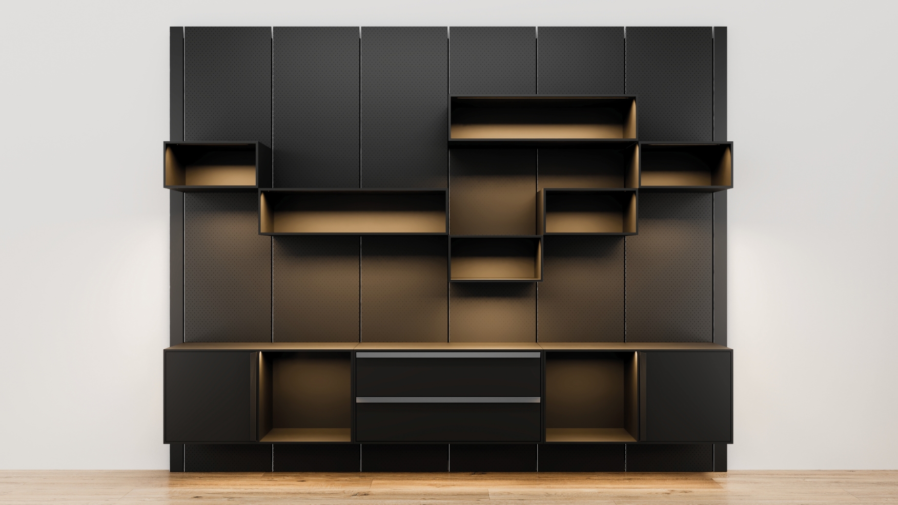STORAGE WALL by Holsting Design Studio
